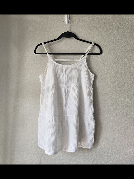 wild fable Tops - wild fable White Tiered Gauze Camisole with Adjustable Straps